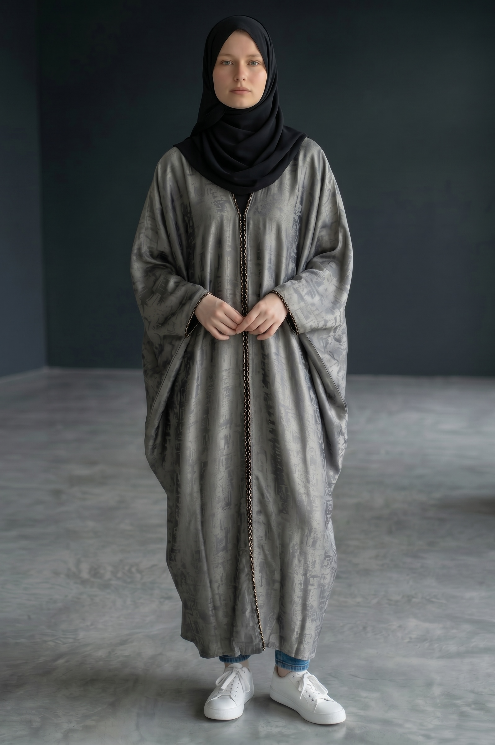 JND-Ds Print Abaya