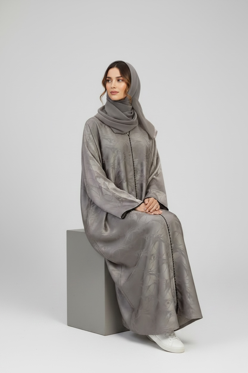 JND-Ds Print Abaya